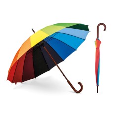 Guarda-chuva arco-íris em 190T pongee Personalizada