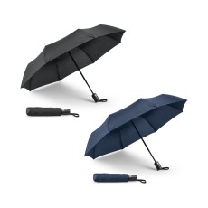 Guarda-chuva em Pongee 190T dobrável com abertura e fecho automático Personalizada