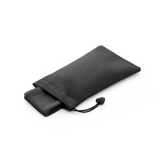 Toalha esportiva refrescante em poliéster 100% reciclado com bolsa em non-woven Personalizada